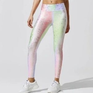NWOT Terez Leggings | Hi Shine balayage leggings | size small